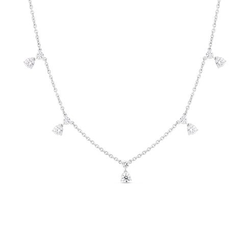 Roberto coin necklace new arrivals diamonds by the inch